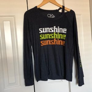 Chaser Sunshine Cozy Knit Pullover